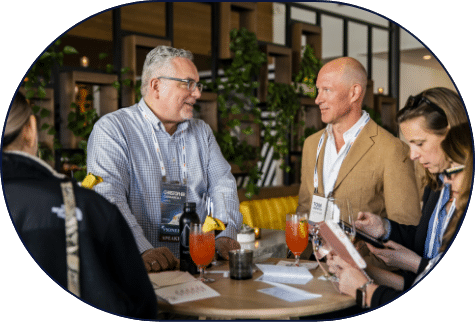 Group of people networking